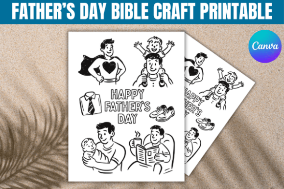 Father’s Day Bible Craft Printable
