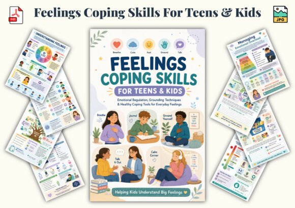 Feelings Coping Skills for Teens & Kids