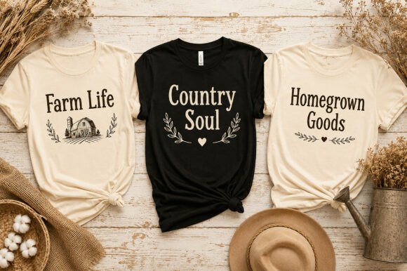 Golden Farmhouse Font - Preview 1