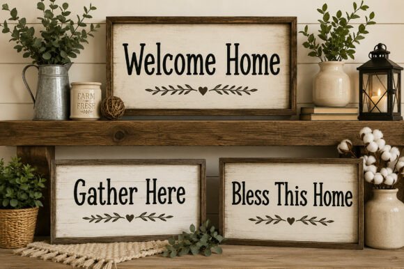 Golden Farmhouse Font - Preview 5