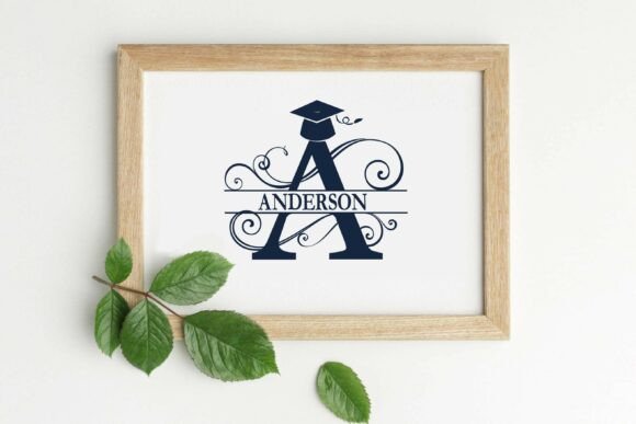 Graduation Monogram Banner Family Font - Preview 2