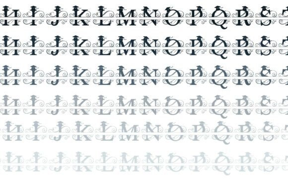 Graduation Monogram Banner Family Font - Preview 3