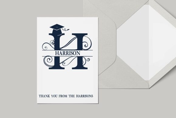 Graduation Monogram Banner Family Font - Preview 5