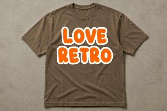 Groovy Retro Font - Preview 1