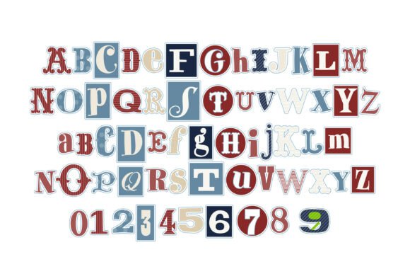 Kidnap Patriot Font PNG with transparent background - Preview 1