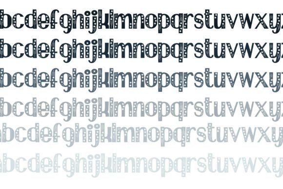 Martian American Font PNG with transparent background - Preview 4