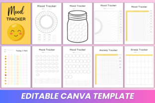 Mood Tracker Kdp Interior Graphic by DIGITAL PRINT BOX · Creative Fabrica
