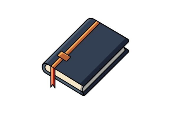 Not Book Vector Image Notebook Simple Vector Clipart Graphic by boy.banana · Creative Fabrica