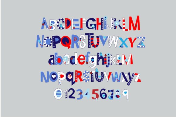 Patriotic Kisses Font PNG with transparent background - Preview 2