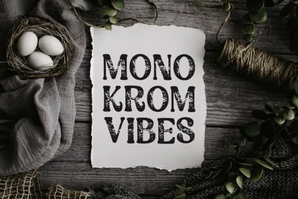 Rubber Grunge Font PNG with transparent background - Preview 4