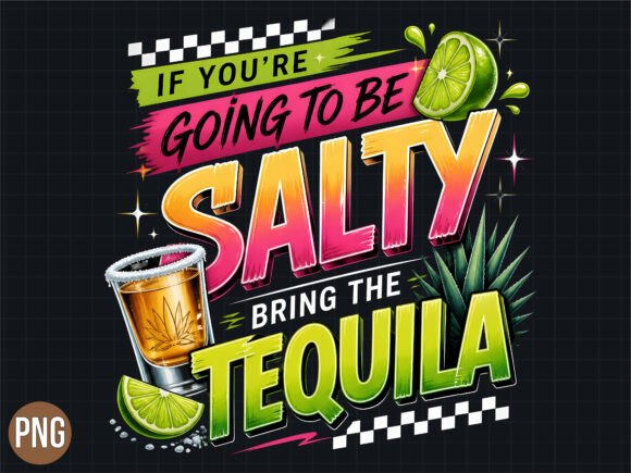 Salty Bring Tequila Lime Summer SHIRT Gráfico Diseños de Camisetas Por Bee Prints