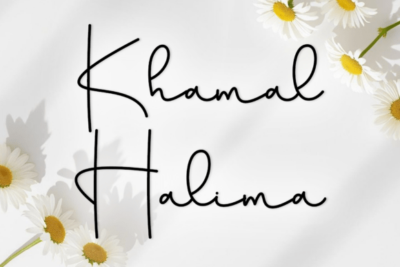 Singlemom Font PNG with transparent background - Preview 3