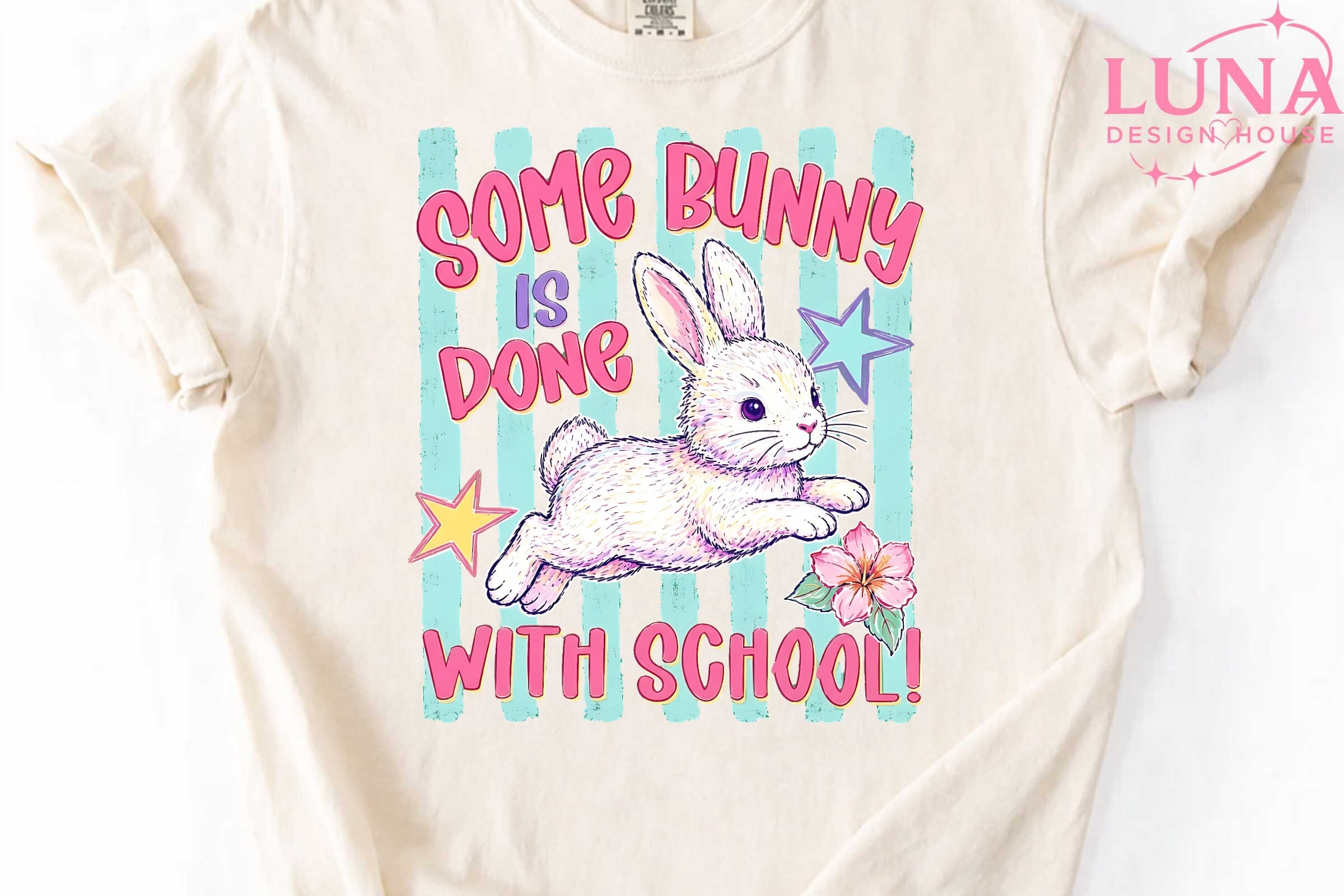 Some Bunny is Done with School PNG Graphic by LunaDesignHouse ...