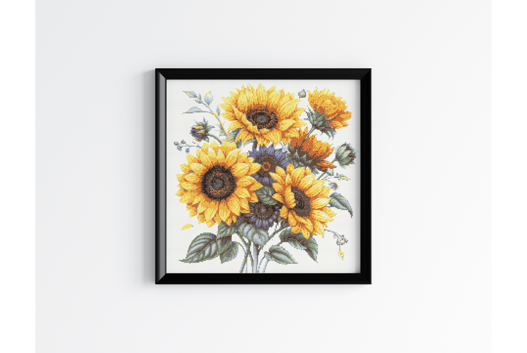 Sunflower Bouquet Cross Stitch Pattern