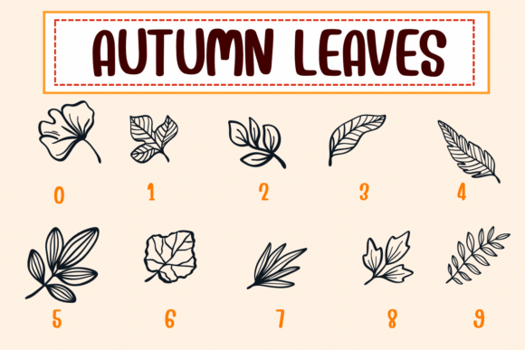 Autumn Leaves Font - Preview 3