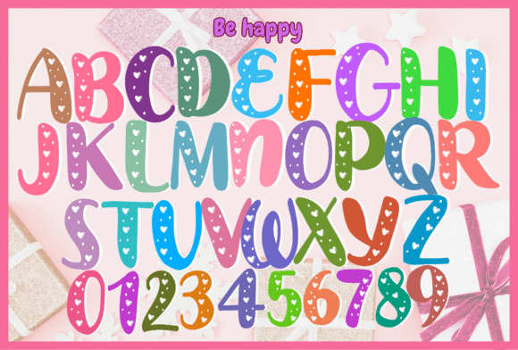 Be Happy Font - Preview 1