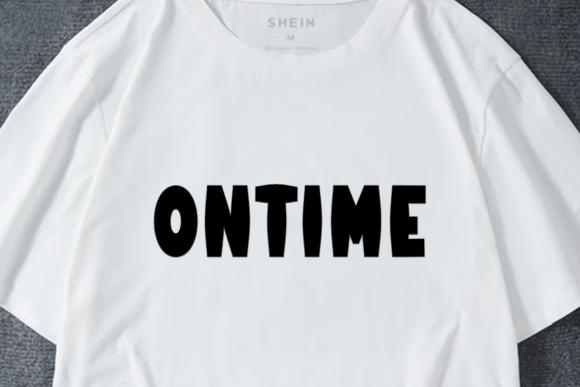 Beach Ball Font - Preview 2