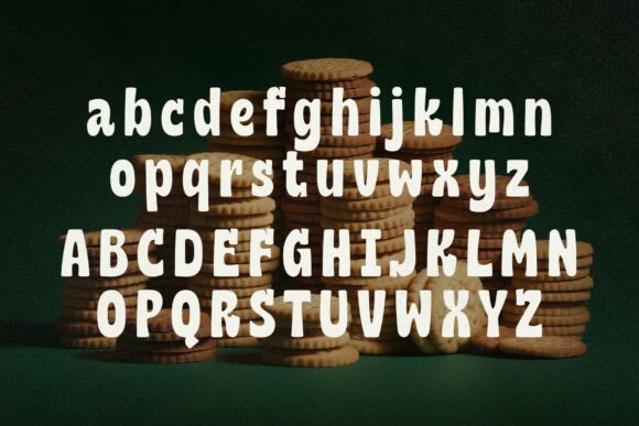 Biscuit Munch Font PNG with transparent background - Preview 2