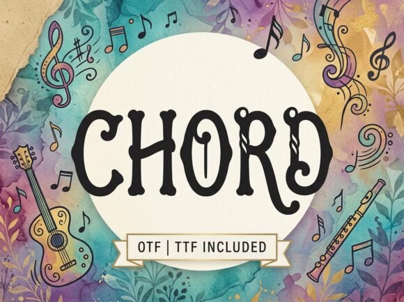 Chord Font - Preview 1