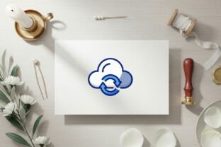 Circular Arrows Cloud Sync Vector Icon Graphic by designcrafts ...
