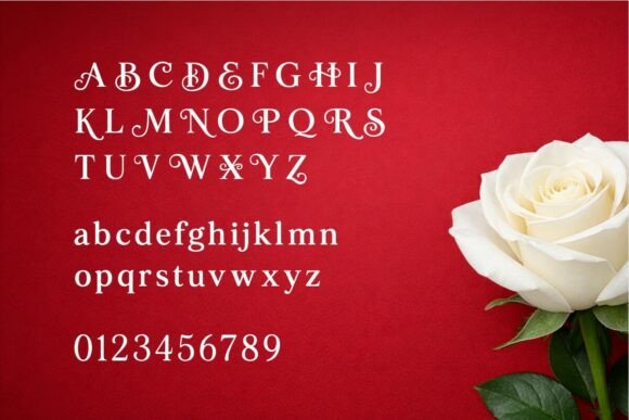 Eliganthe Font PNG with transparent background - Preview 2