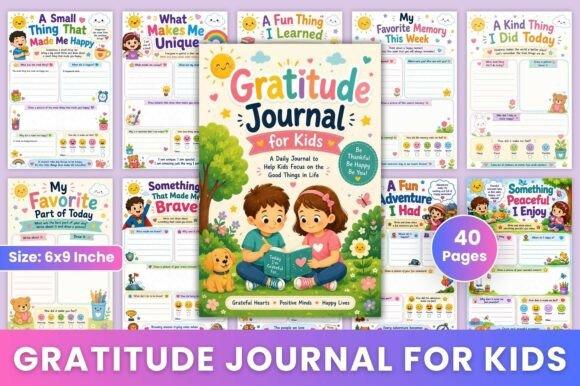 Gratitude Journal for Kids