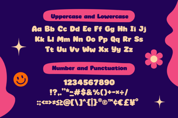 Groovy Wiggle Font - Preview 6