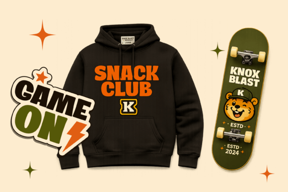 Knox Blast Font PNG with transparent background - Preview 1