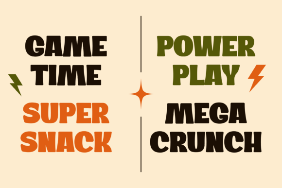 Knox Blast Font PNG with transparent background - Preview 4