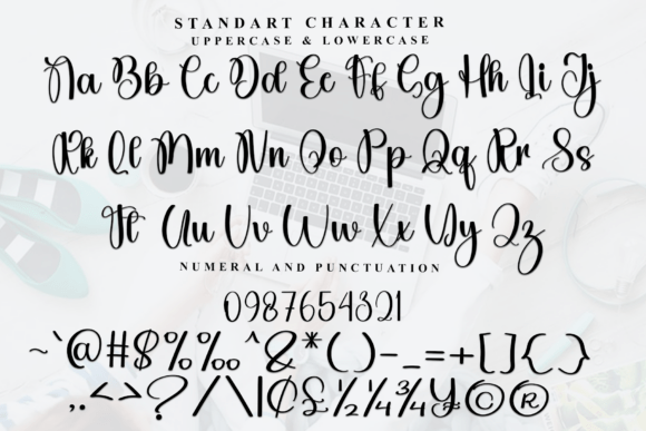 Magnolia Forever Font PNG with transparent background - Preview 3