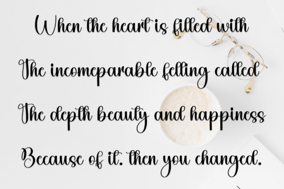 Magnolia Forever Font PNG with transparent background - Preview 4