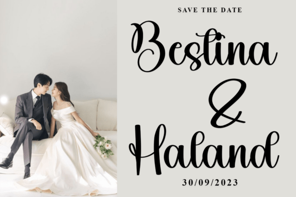 Magnolia Forever Font PNG with transparent background - Preview 6