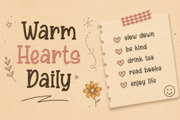Mellow Wiggle Font PNG with transparent background - Preview 3