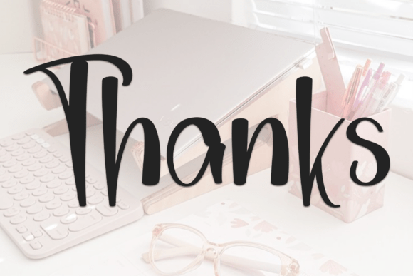 Planner Beauty Font PNG with transparent background - Preview 2