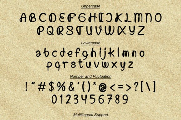 Saloka Font PNG with transparent background - Preview 4