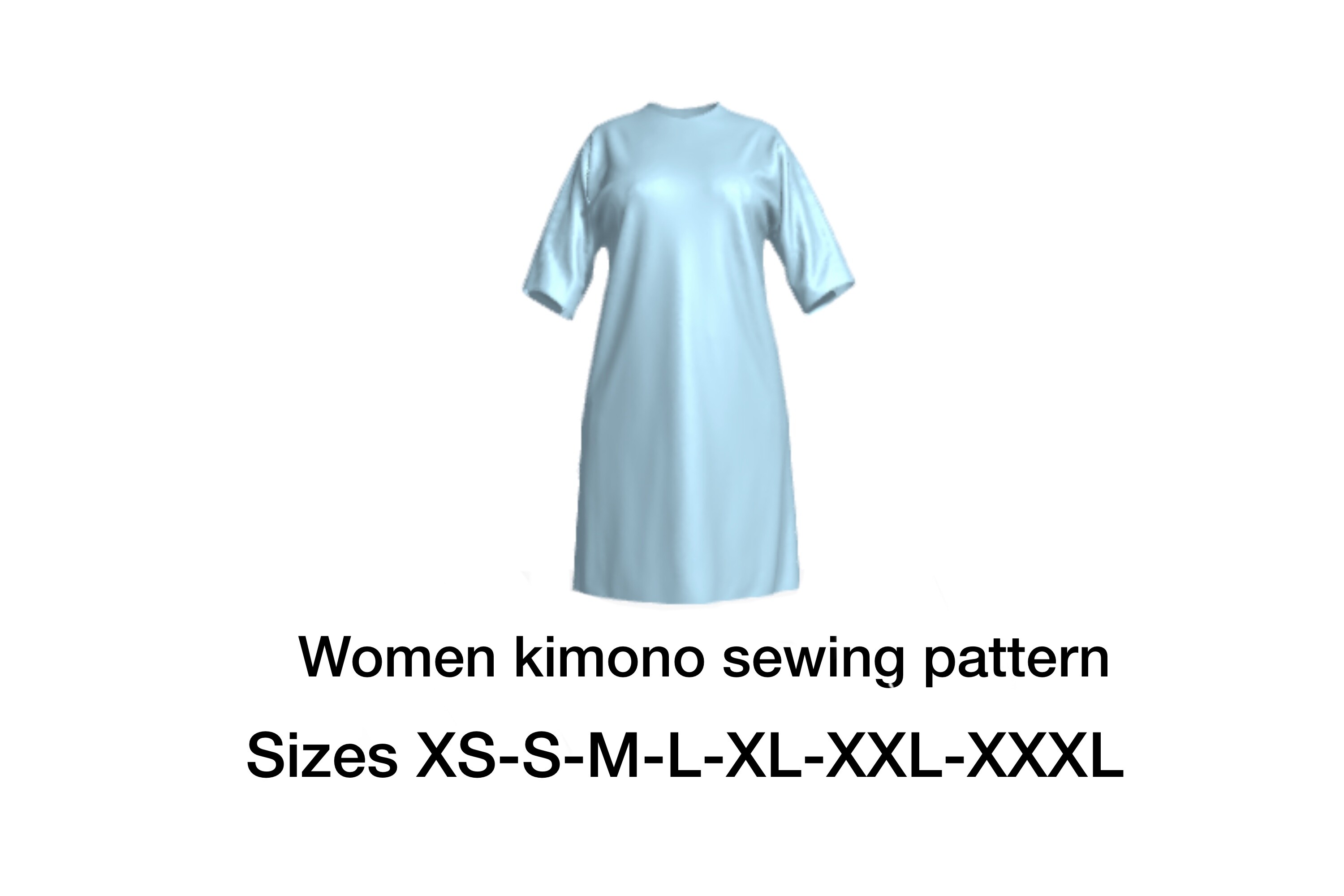 Women Kimono Sewing Pattern