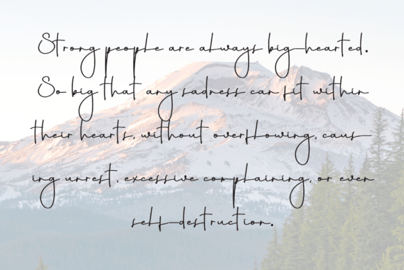 Bathine Font PNG with transparent background - Preview 5