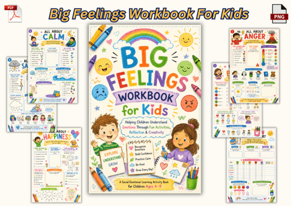 Big Feelings Workbook for Kids