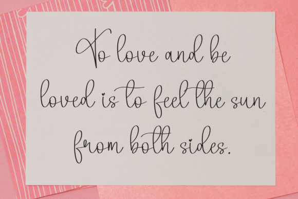Birthday Valentine Font - Preview 2