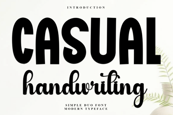 Casual Handwriting Font