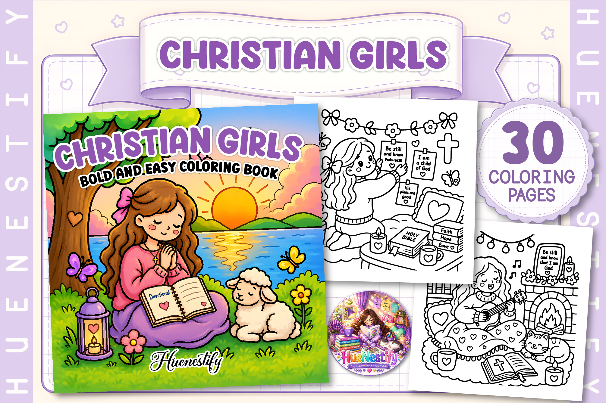 Christian Girls Bold and Easy Book