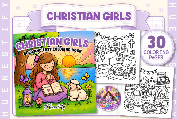 Christian Girls Bold and Easy Book