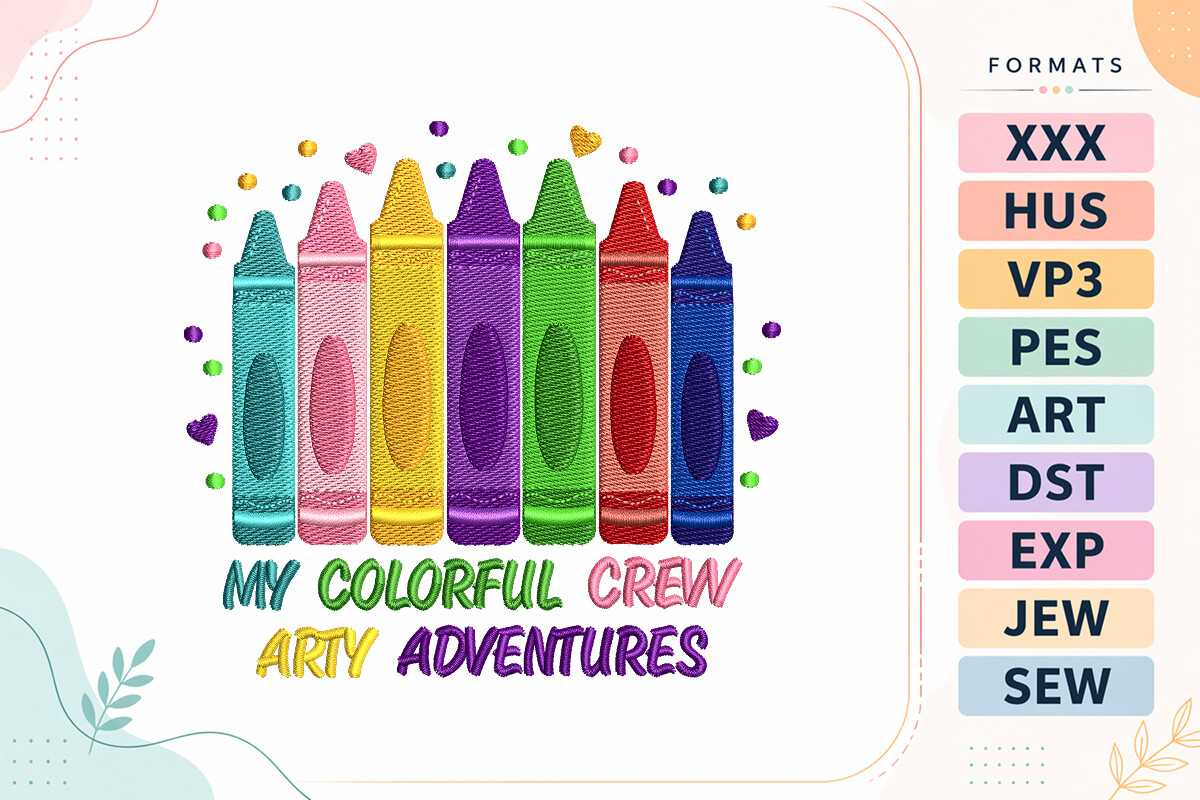 Colorful Crew Back to School