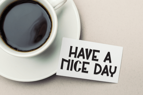 Comic Rainday Font - Preview 4
