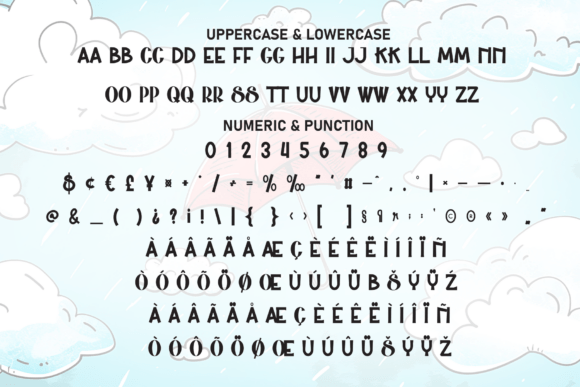 Comic Rainday Font - Preview 6