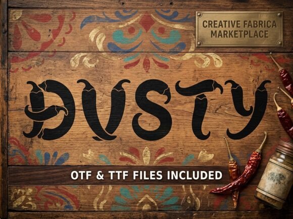Dusty Font - Preview 2