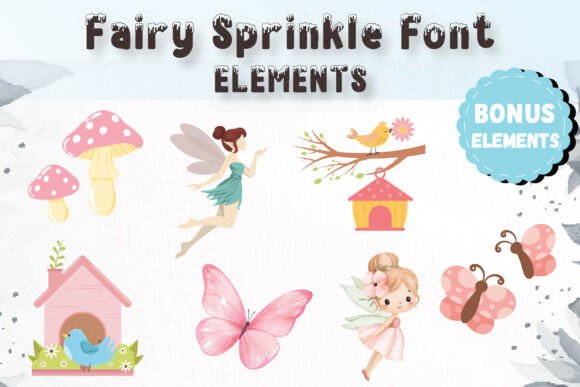 Fairy Sprinkle Font - Preview 6