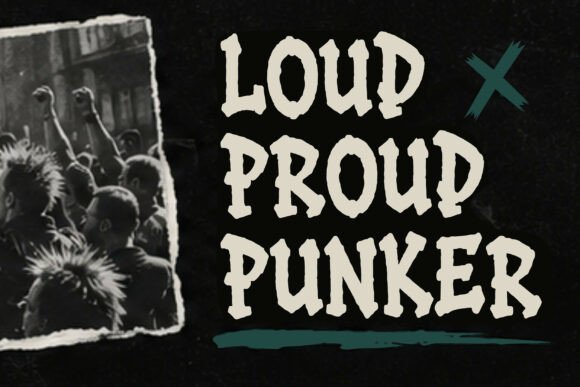 Father Punker Font - Preview 6