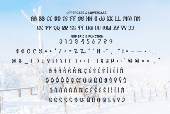Funky Winter Font - Preview 6