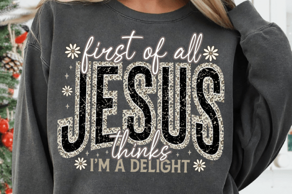 Funny Christian SVG, Jesus Thinks SVG